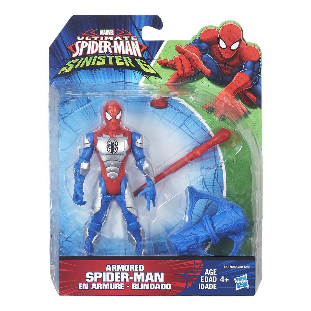 Фигурка из серии Spider-Man vs Sinister 6 - Бронированный Человек-паук c орудием, 15 см.  